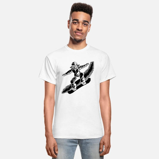 Snowboarder Pixel Art