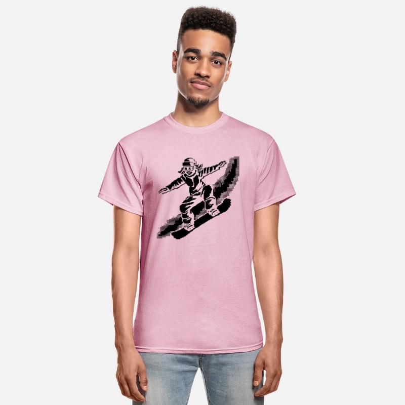 Snowboarder Pixel Art