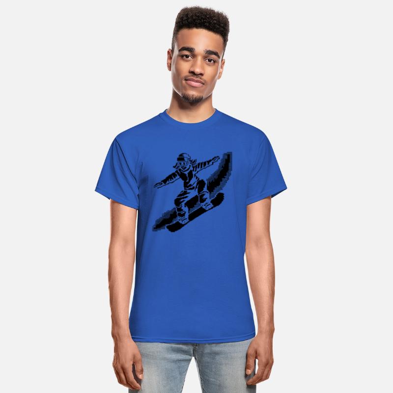 Snowboarder Pixel Art