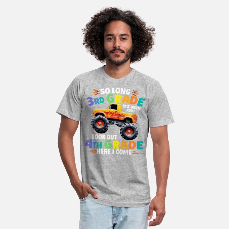 So Long 3rd Grade Graduation Monster Truck