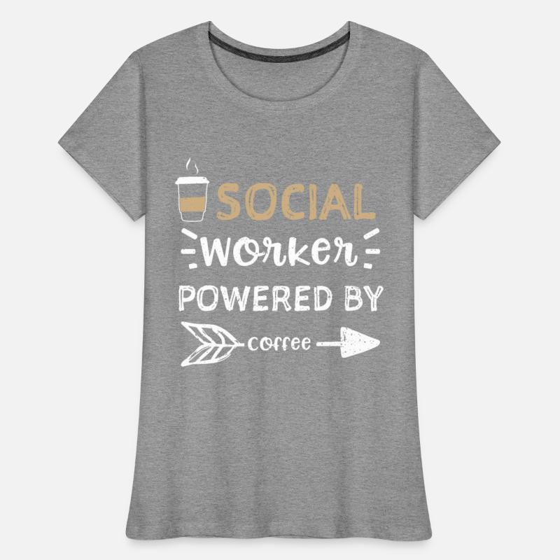 Social Worker Powered By Coffee