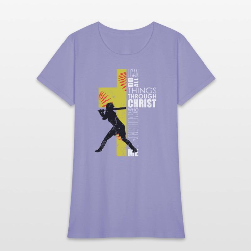 Softball Playersn Christian Religious