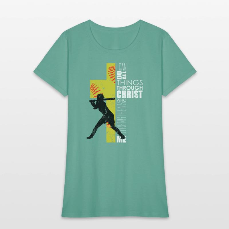 Softball Playersn Christian Religious