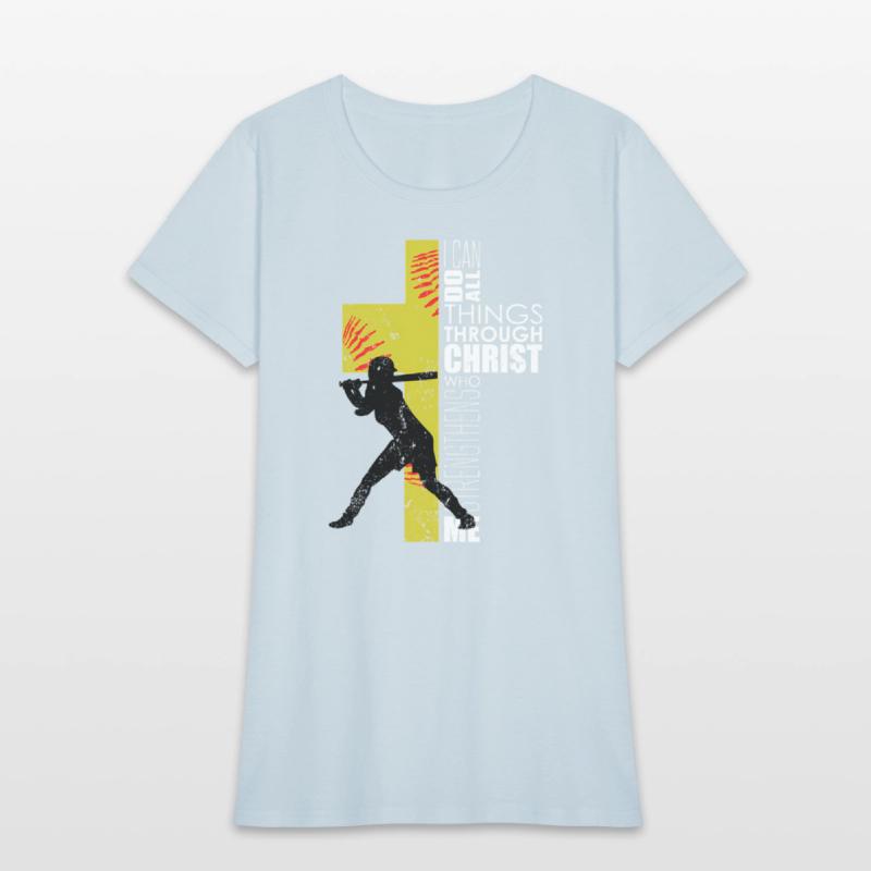 Softball Playersn Christian Religious