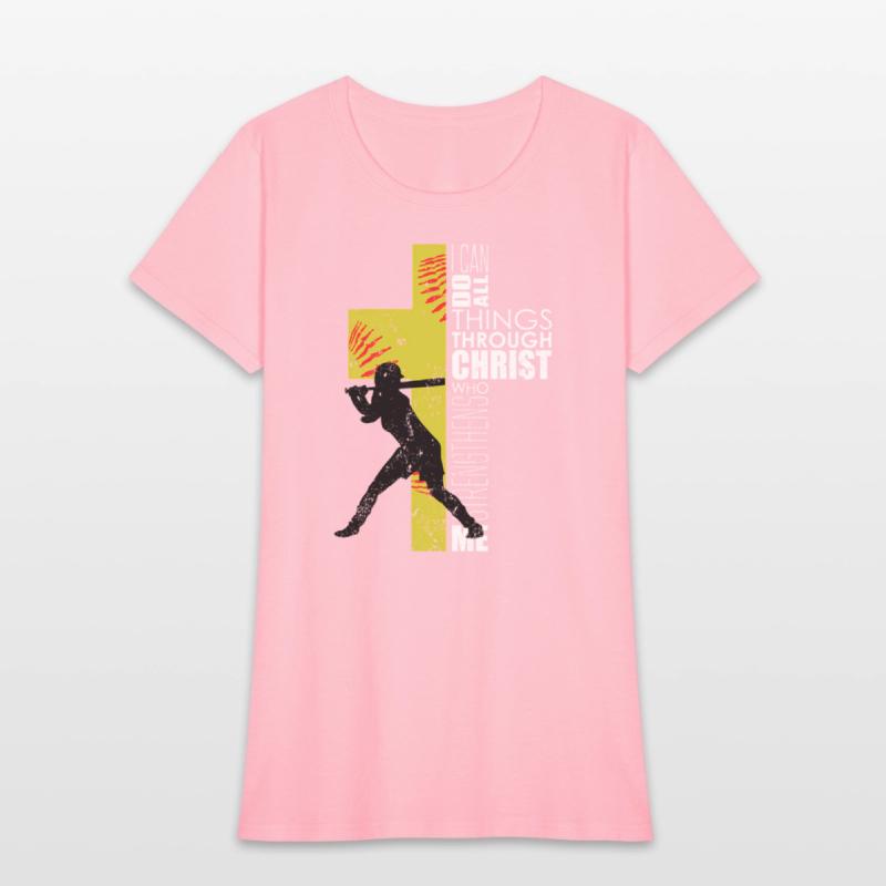 Softball Playersn Christian Religious