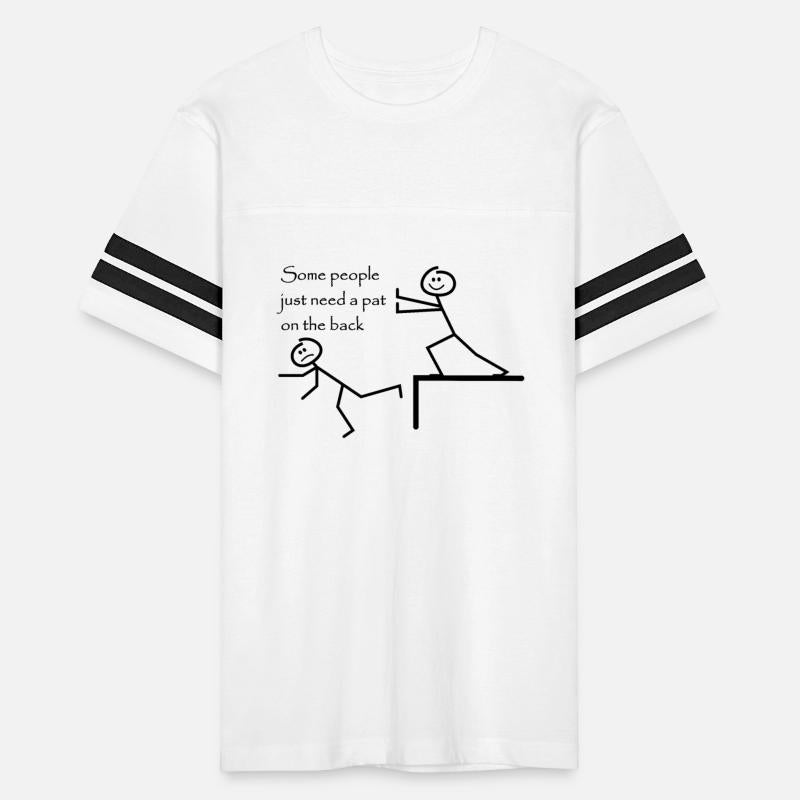 Some people just need a pat on the back