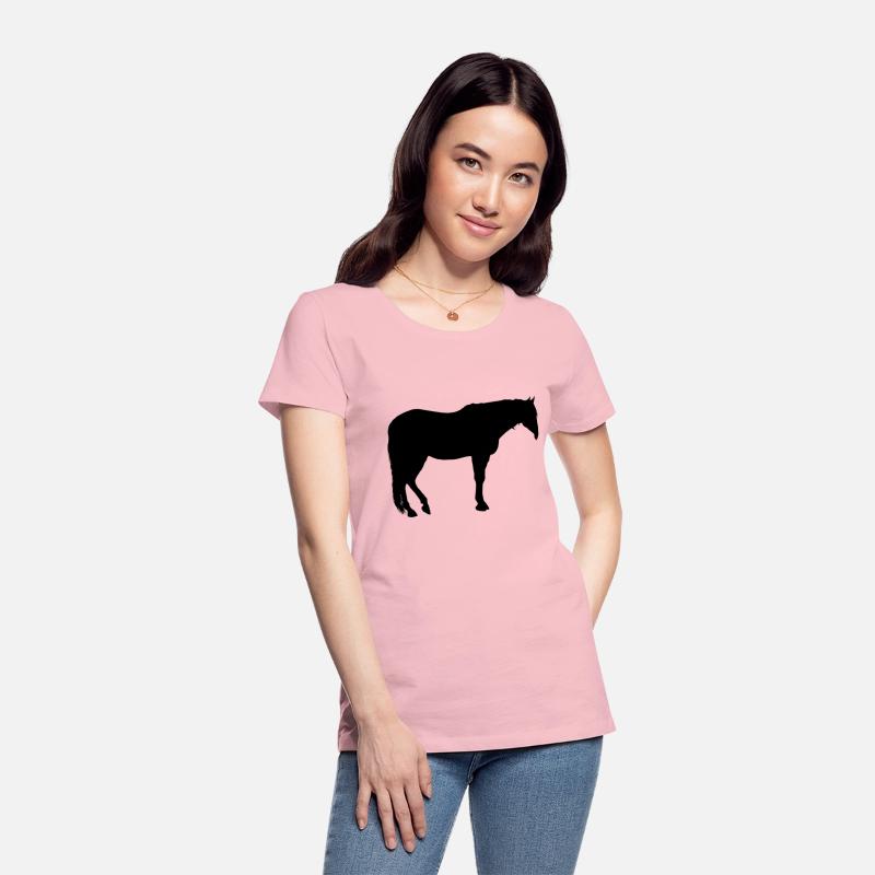 Standing Horse Silhouette Variation 2