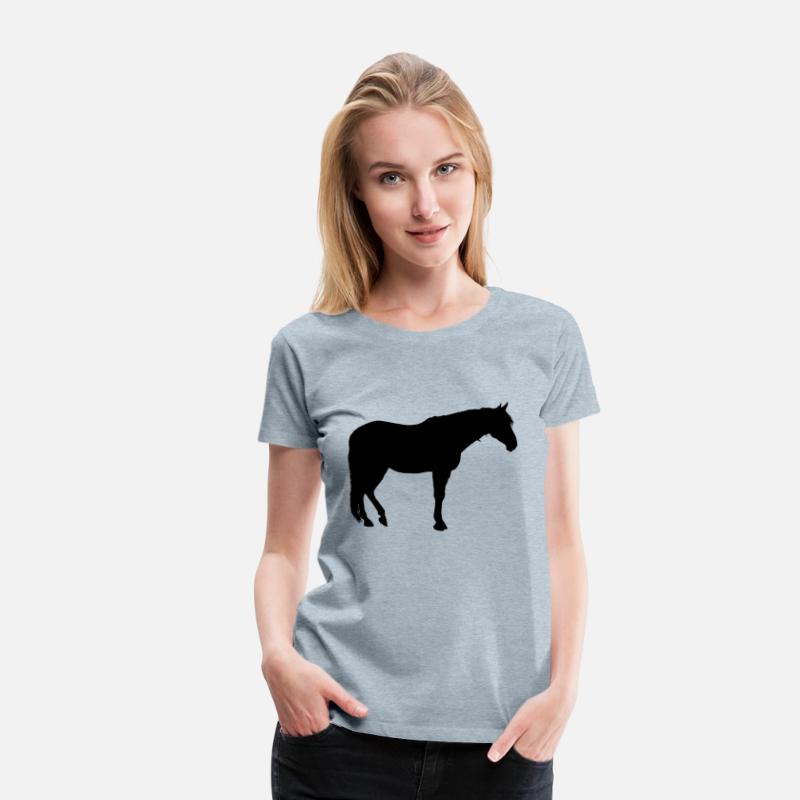 Standing Horse Silhouette Variation 2