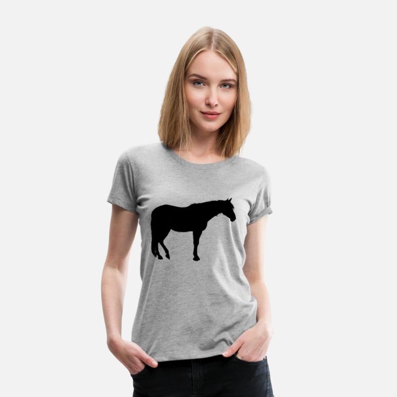 Standing Horse Silhouette Variation 2