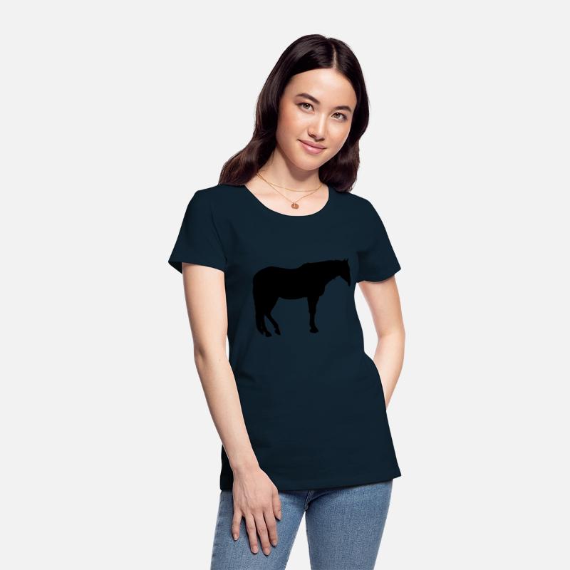 Standing Horse Silhouette Variation 2