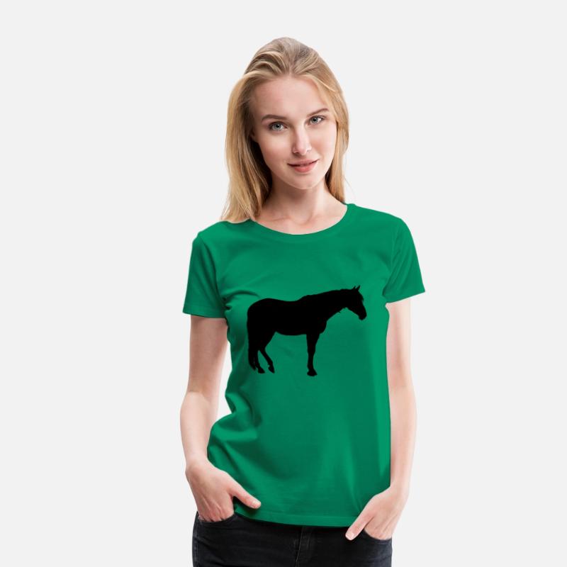 Standing Horse Silhouette Variation 2