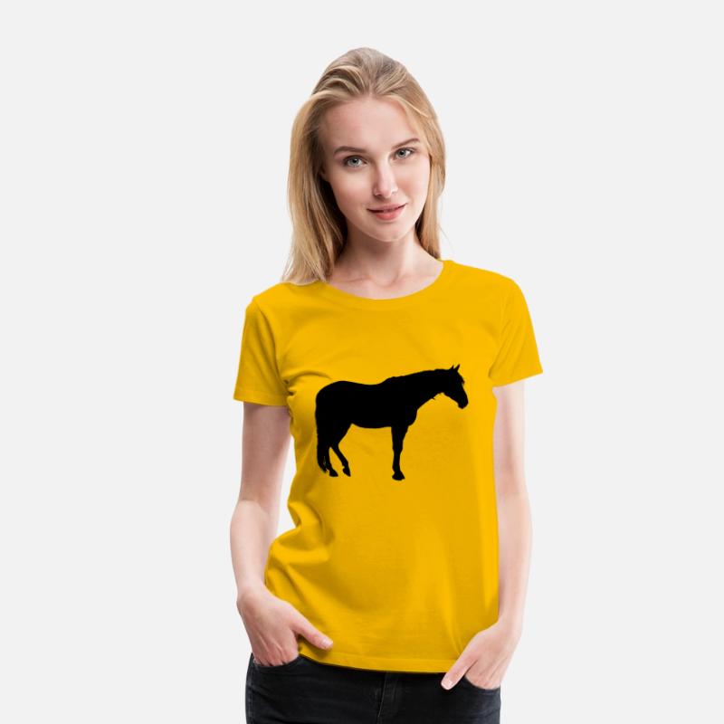 Standing Horse Silhouette Variation 2
