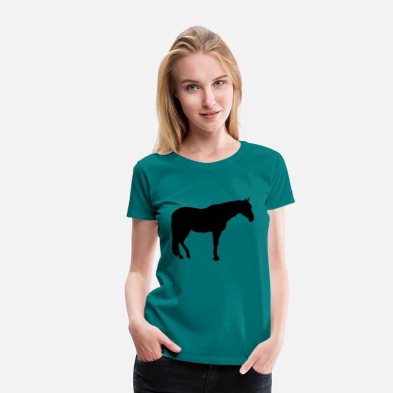 Standing Horse Silhouette Variation 2