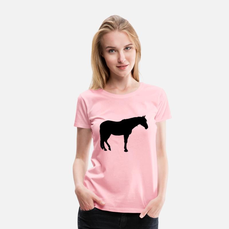 Standing Horse Silhouette Variation 2