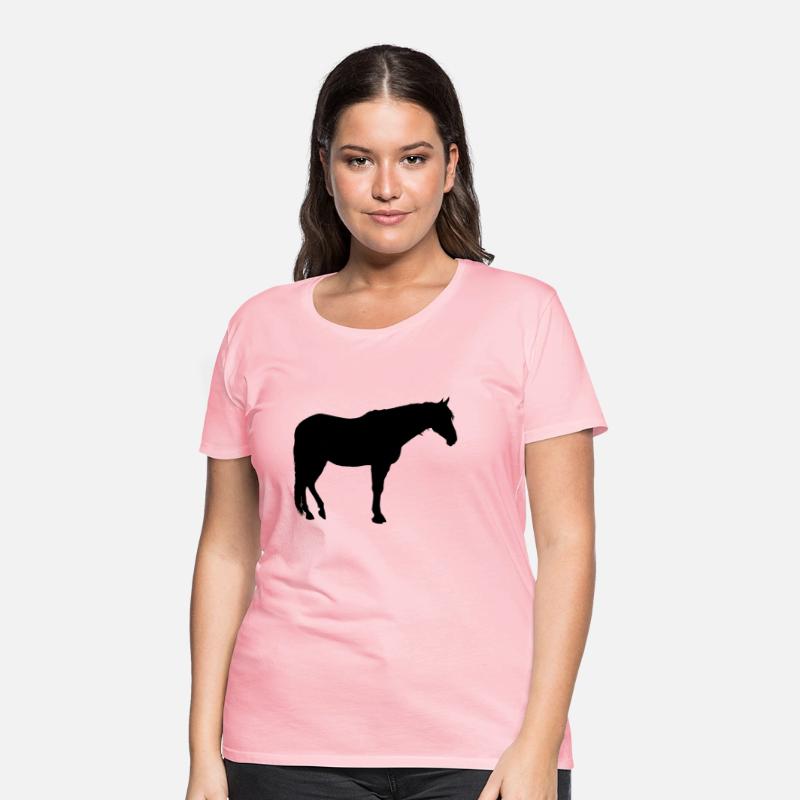 Standing Horse Silhouette Variation 2