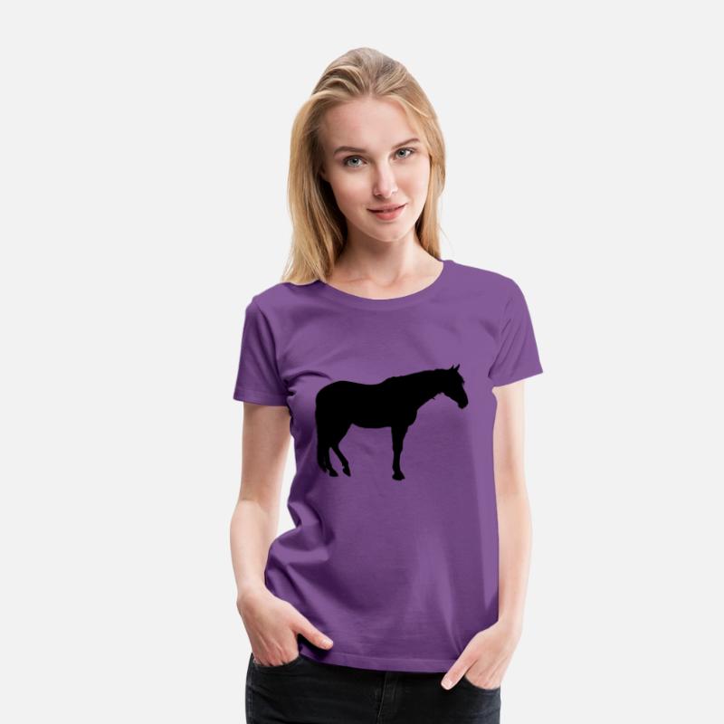 Standing Horse Silhouette Variation 2
