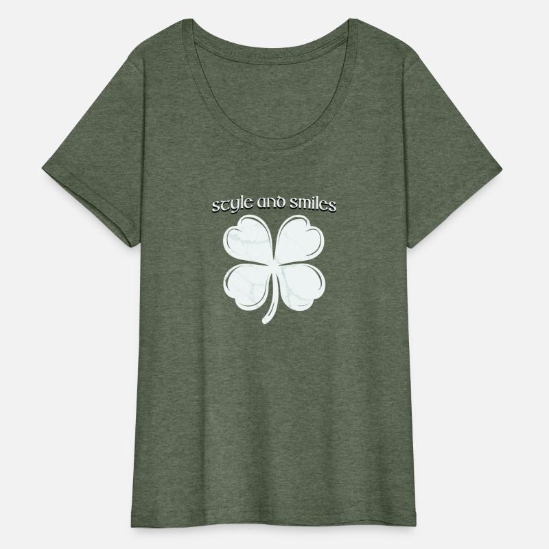 Style and Smiles Large Clover Graphic and Text