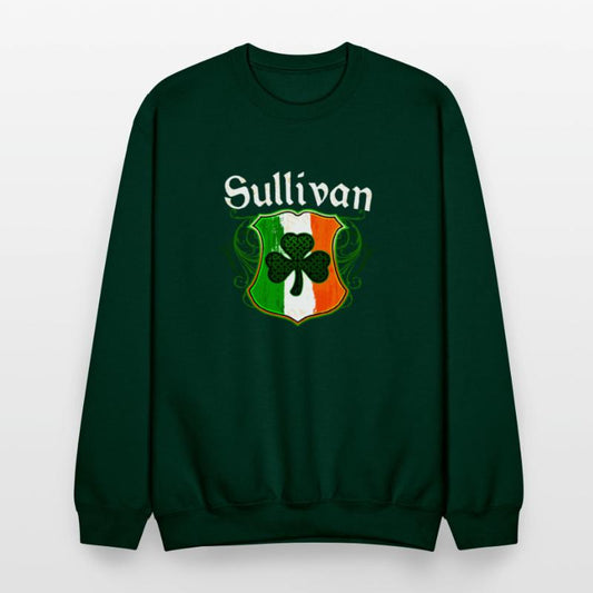 Sullivan Irish Surname Ireland Flag Shamrock
