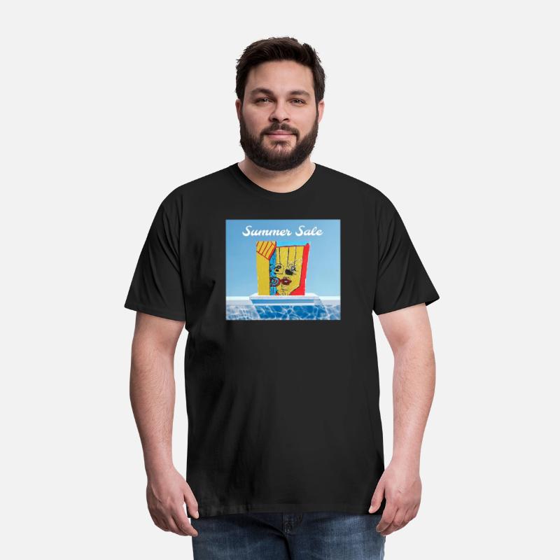 Summer Sale Beach Vibes Illustration