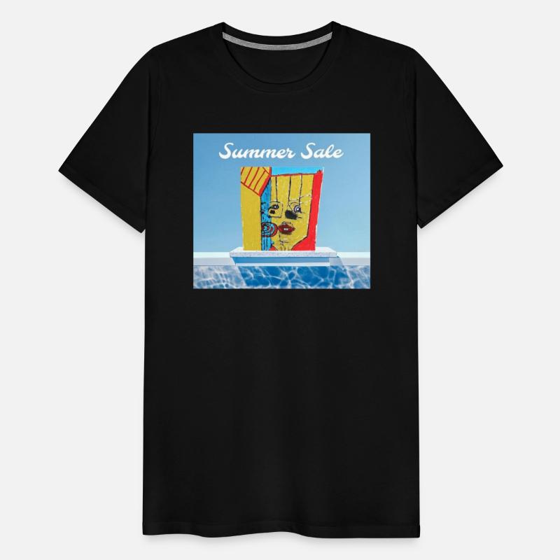 Summer Sale Beach Vibes Illustration