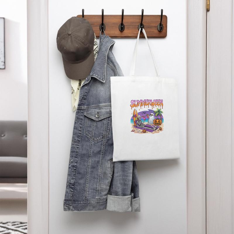 Summerween Skeleton Ghost Beach Funny Spooky Hallo