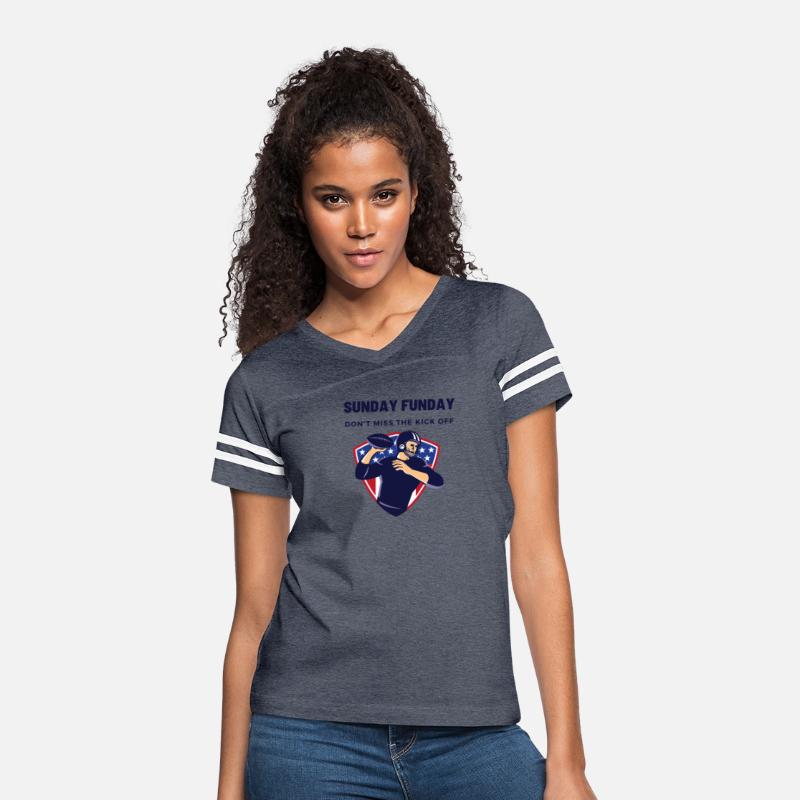 Sunday Funday Don't Miss The Kick Off Football Tee