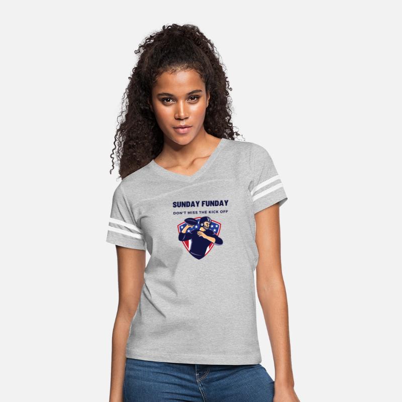 Sunday Funday Don't Miss The Kick Off Football Tee