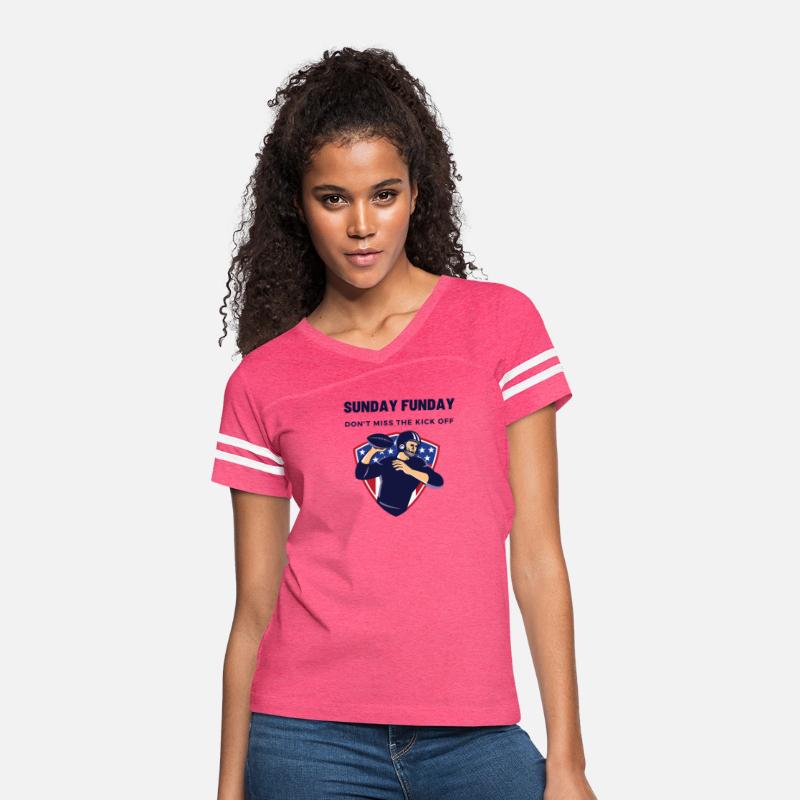 Sunday Funday Don't Miss The Kick Off Football Tee