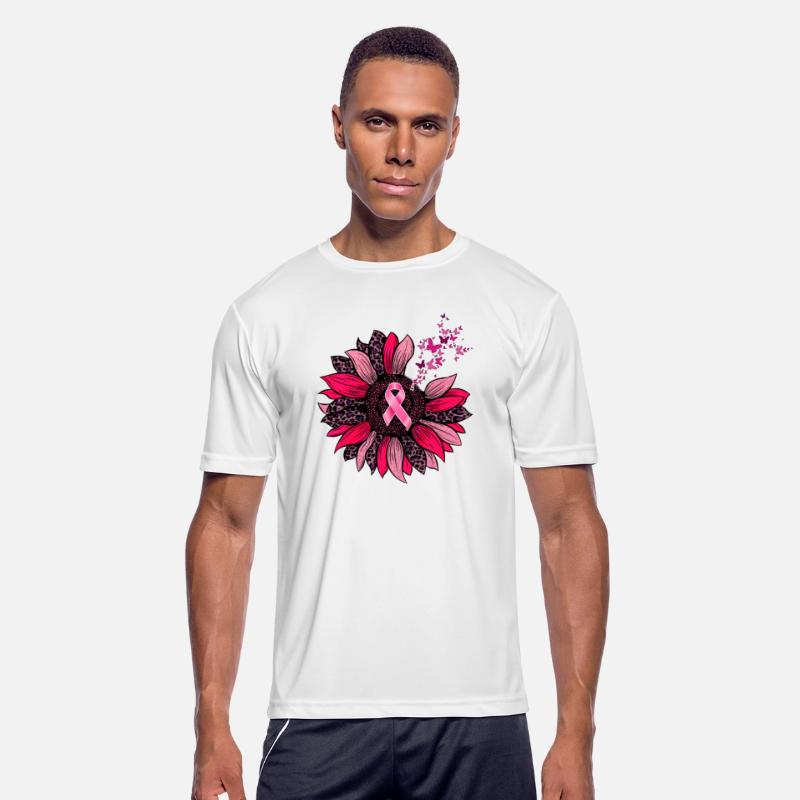 Sunflower Butterfly Breast Cancer Awareness Month