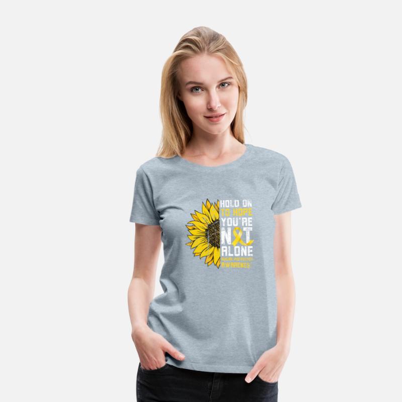 Sunflower Hope Suicide Prevention Yellow Ribbon