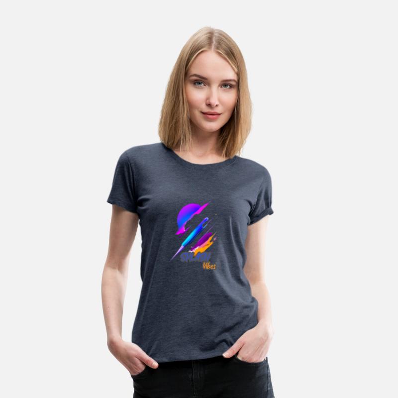 Sunset Color Splash Vibes tee