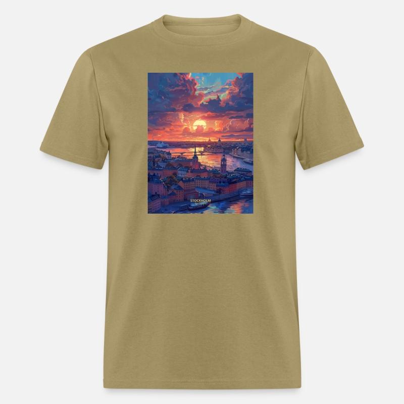 Sunset in Stockholm Sweden