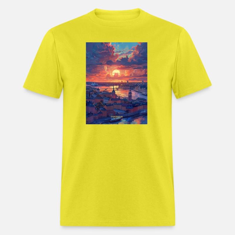 Sunset in Stockholm Sweden