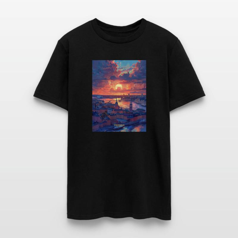 Sunset in Stockholm Sweden