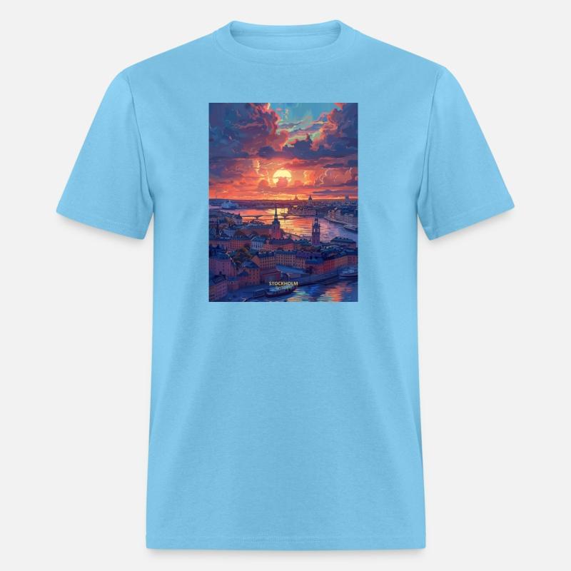 Sunset in Stockholm Sweden