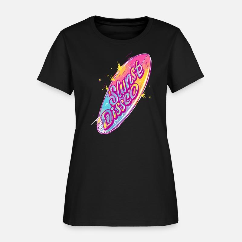 Surfboard with Surf Curse Disco