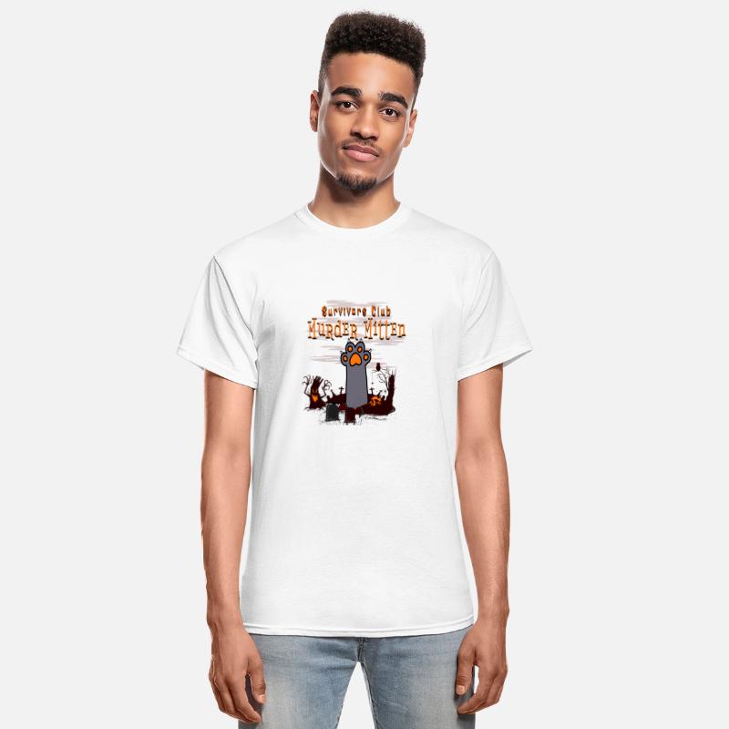Survivors Club Murder Mitten cat t-shirt, I Surviv