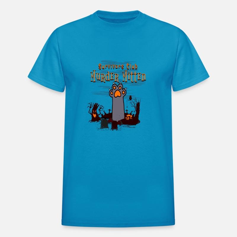 Survivors Club Murder Mitten cat t-shirt, I Surviv