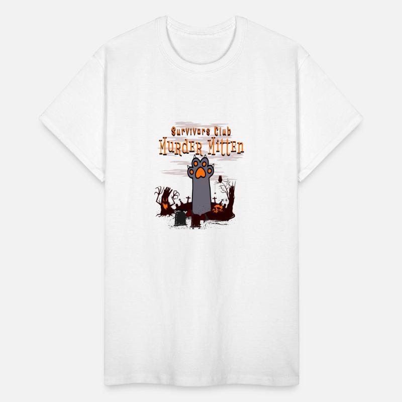 Survivors Club Murder Mitten cat t-shirt, I Surviv