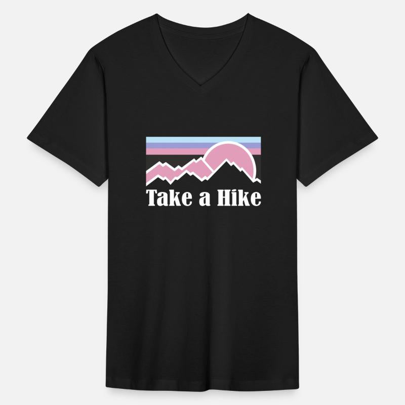 Take A Hike Casual Camping Hiking Graphic Tee