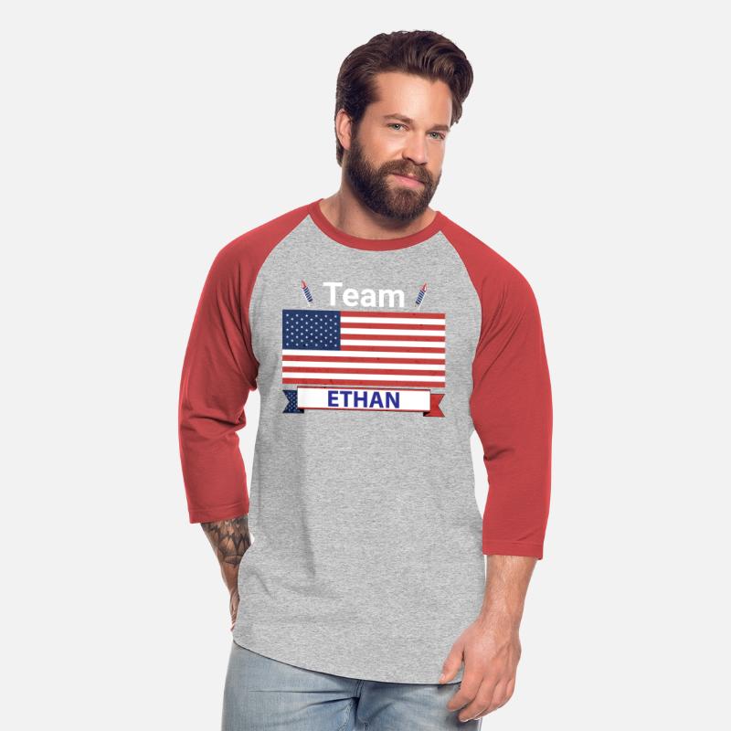 Team Ethan USA American Flag Stars