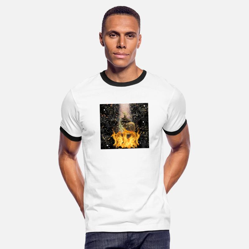 Teapot with Burning Fire