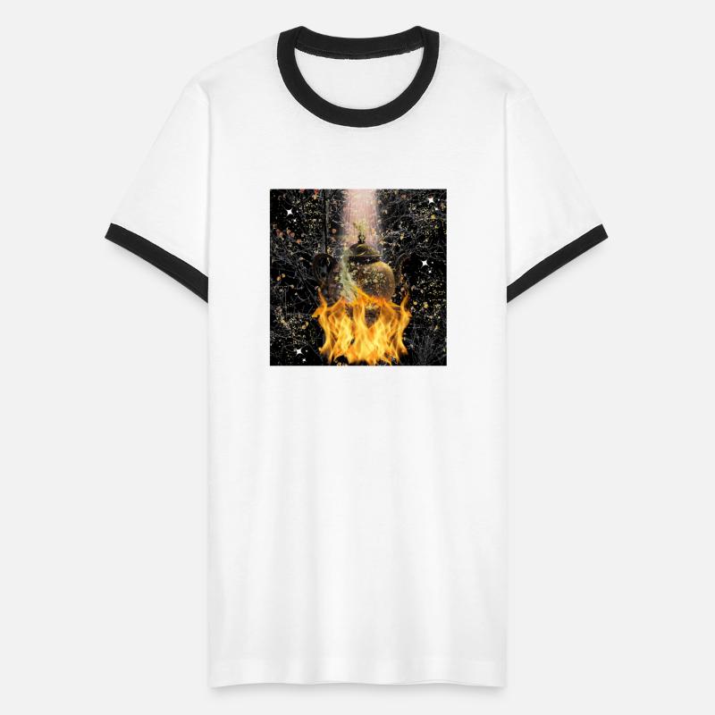 Teapot with Burning Fire