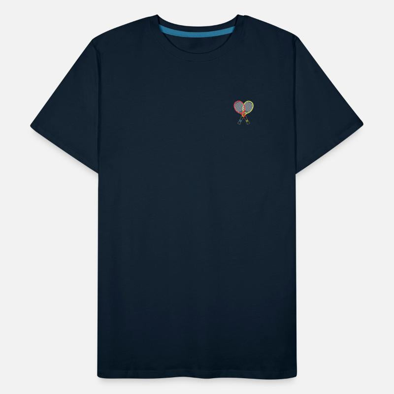 Tennis Racket Pair Red Green