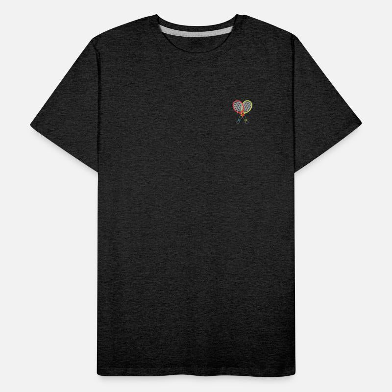 Tennis Racket Pair Red Green