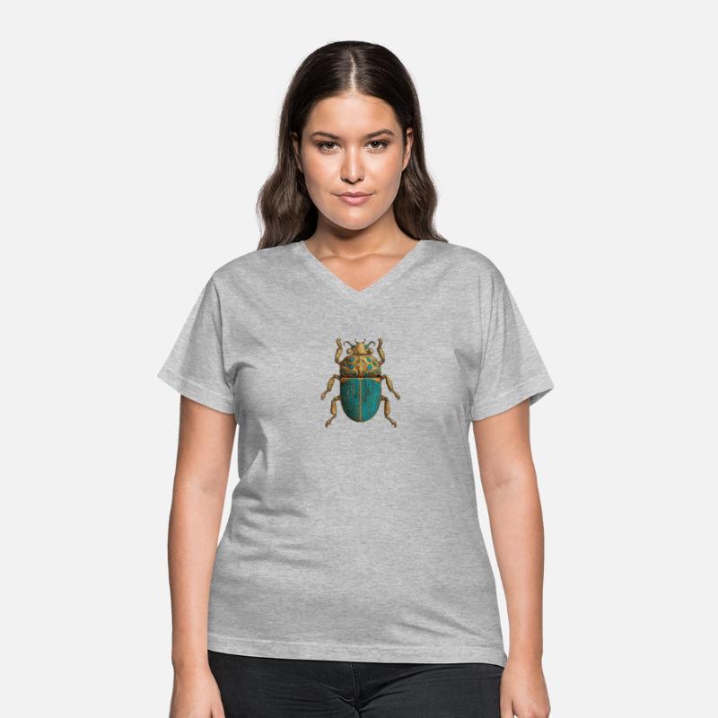 The Egyptian beetle was sacred to the ancient