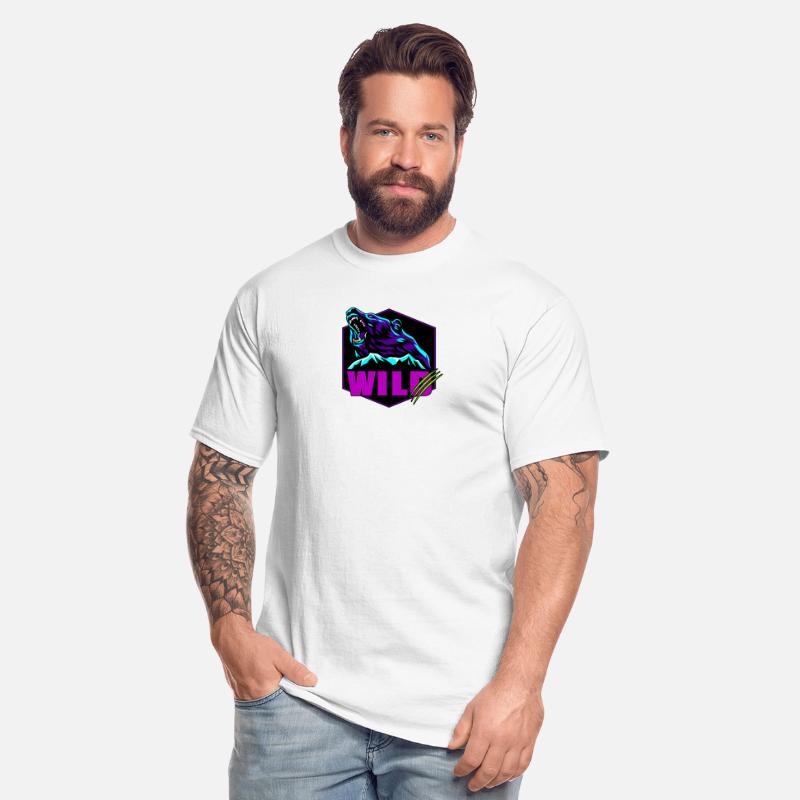 The fierce wild bear.