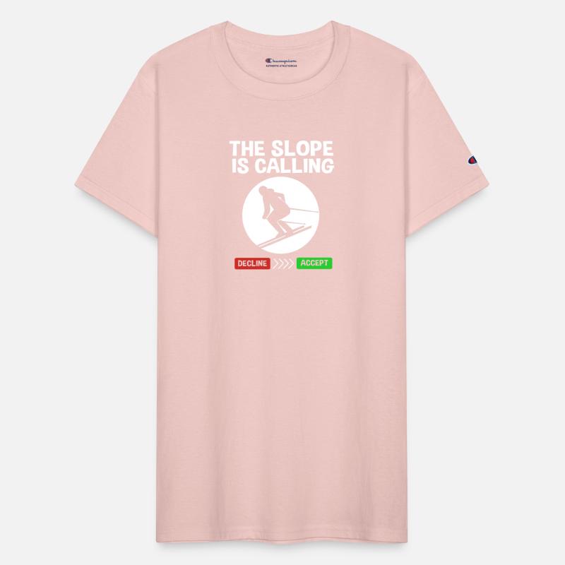 The Slope Is Calling Mountain Ski Funny Skier