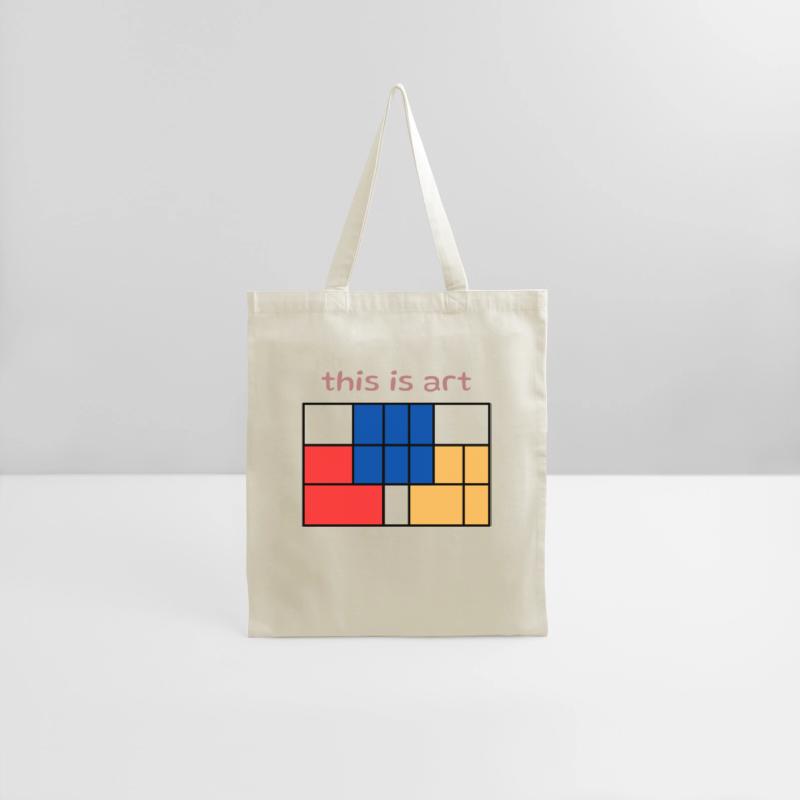 "this is art" text design