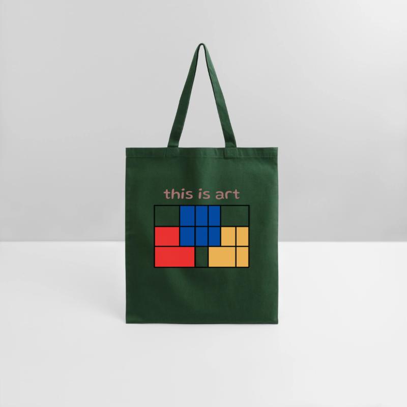 "this is art" text design